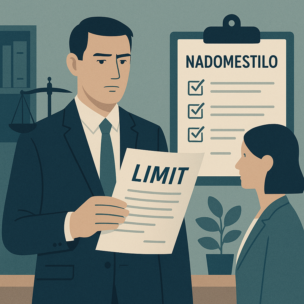 Nadomestilo v breme delodajalca, ali velja spodnji limit nadomestila?