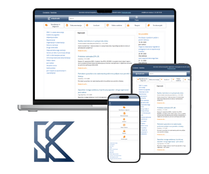 Portal za kadrovike- e-Kadrovik