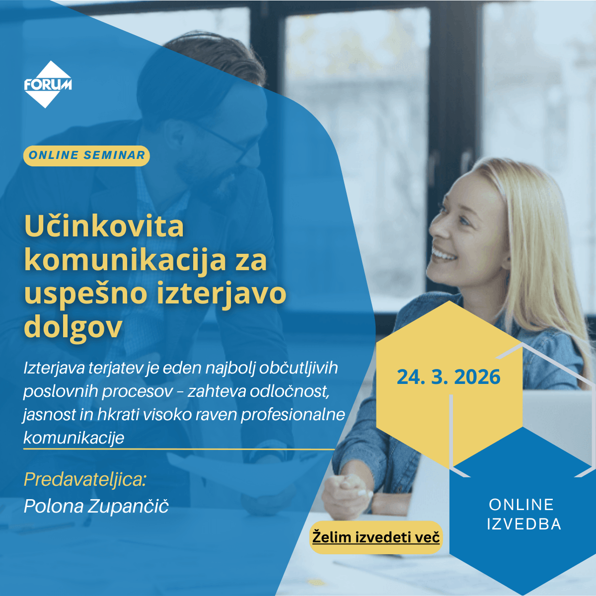 Učinkovita komunikacija za uspešno izterjavo dolgov