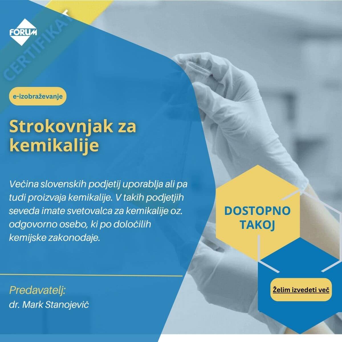 Strokovnjak za kemikalije