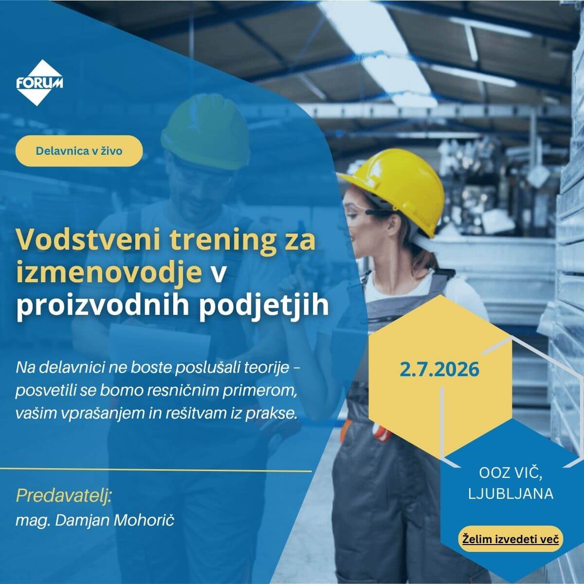 vodstveni trening