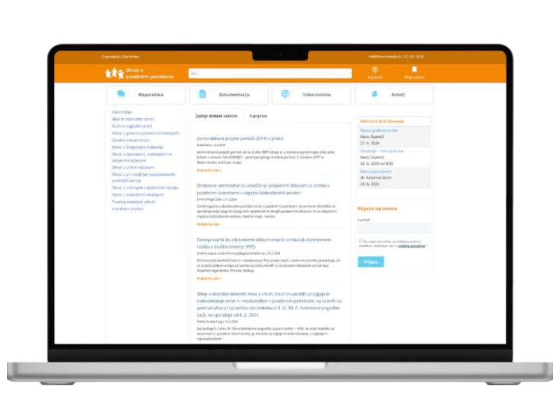 Otroci s posebnimi potrebami portal