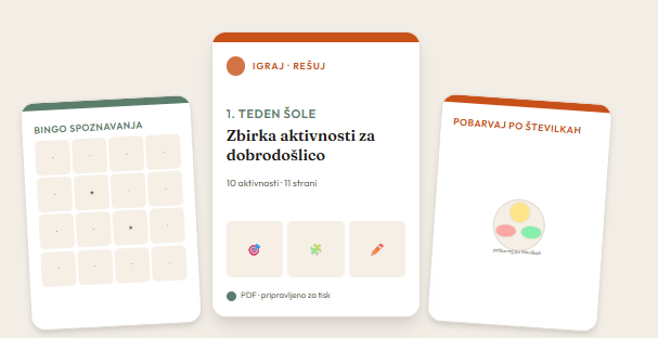 aktivnosti za otroke sola